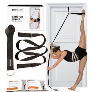 Zenmarkt Black Stretch Strap with Door Anchor